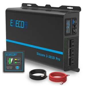 EDECOACo[^[12V100Vg2000Wő4000WgCo[^[DC12V()AC100V()ɕϊ50/60HzLCDfBXvCAUSB&TypeC|[gACRZgx3LRt