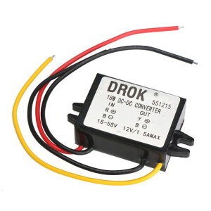 DROK}CNDCd~Ro[^15-55V24V/36V/48V`12V1.5A18W~dԗpgXCo[^ԍڗp