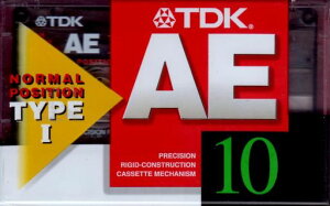 TDK�J�Z�b�g�e�[�vAE10���m�[�}��/TYPEI