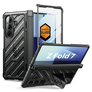 SUPCASEGalaxyZFold7SC-56F/SCG34�P�[�X�S�ʕی�ČRMIL�K�i�擾�ی�t�B�����t���X�^���h�@�\�ϏՌ��h�o�ی�P�[�XUBPro�V���[�Y