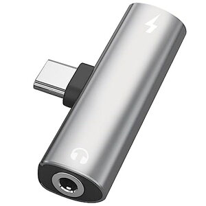 Topamz2in1�^�C�vC�C���z���ϊ��A�_�v�^TypeCto3.5mm�C���z���W���b�NDAC����Hi-Fi����PD100W�}���[�d�ʘb/���ʒ���/���y�Ή�USBC�~�j�T�C�Y