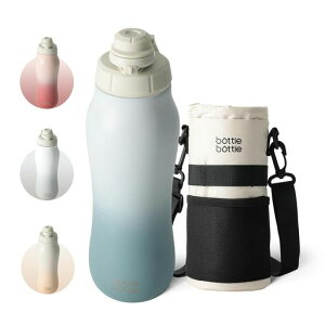 BOTTLE BOTTLE ���� 750ml �ۉ��ۗ� �X�|�[�c�{�g�� �X�g���b�v�t�� �z���_�[�t�� �􂢂₷�� �E�H�[�^�[�{�g�� �O���[�O���[��