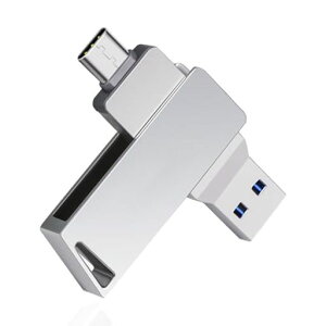 USB64GB2in1f[^]Ot[USB3.0&Type-CΉ360x]hyʌgѕ֗eʕs