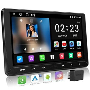 A5L10.1�C���`Android�i�r�f�B�X�v���C�I�[�f�B�I2DIN�A���C�����XCarplay/AndroidAuto/�~���\�����O�Ή��AWi-Fi/BT/USB�e�U�����O�A�A���h���C�h�i�rOBD2�X�L���i�t���AGPS