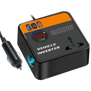 Co[^[200WVK[\PbgRZgDC12V/24VDC110VɕϊJ[Co[^[USB}[d(18W)fAUSB/m[gp\Rpԍڏ[d