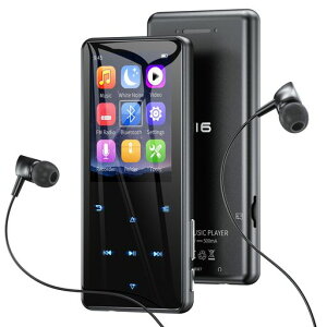 ODEJOI 64GB MP3�v���[���[ Bluetooth 5.3���� ���C�����X �|�[�^�u�����y�v���[���[ ���F�m�C�Y�Ή� �X�s�[�J�[���� ���X���X���� 2.4�C���`���� �����{�f�B