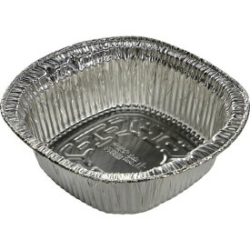 トラスコ中山(TRUSCO)IH対応鍋角型シルバー外径190x174mm内径158x153mm底径125mm深さ57mm20枚入りIH1989B2