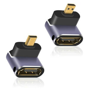 Poyiccot8KMicroHDMItoHDMI�ϊ��A�_�v�^�[�AL���^MicroHDMI(�I�X)toHDMI(���X)�ϊ��A�_�v�^�A��/������90�xMicroHDMI�ϊ��A�_�v�^�A�����b�LHDMI2.1TypeD