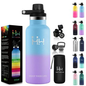 KollyKolla����500ml�����݃X�e�����X�{�g�������V�[�����X��e�ʐ􂢂₷�����]�ԃ{�g�����@�r�R�[�q�[�Y�_�Ή��������^��f�M�j�̎q�ۗ�ۉ��q�����̎q