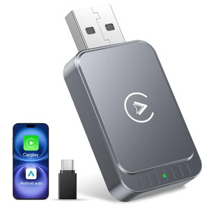 AuroraLinkcarplay���C�����X2-in-1&AndroidAuto�v���[���[�E���V�[�o�[�A�_�v�^�[�����ň��肵���L�������C�����X�ɕϊ�CarPlay/AndroidAuto���ڂ���Ԑ�p���y/�ʘb/������Ή�