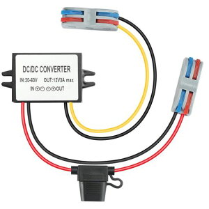 YBBOTTDC20V-60V��12V3A36W�~���R���o�[�^�[�A24v/36v/48v����12V�ւ̃R���o�[�^�A12v3v�ϊ��A�d�C�����ԁALED���C�g�A�g���b�N��A�c�[���Ȃǂ�