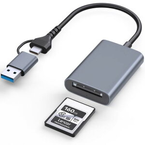 �yCFexpress Type-A��p�zCFexpress Type A �J�[�h���[�_�[ 10Gbps USB3.2 Gen2 �^�C�v A