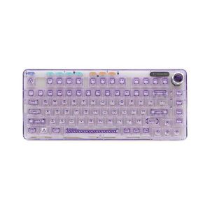 OUSEITECH X Aula F81 �Q�[�~���O�L�[�{�[�h ���J�j�J�� �����L�[�{�[�h �����L�[�L���b�v 81�L �[���C�����X �z�b�g�X���b�v�Ή� RGB�o�b�N���C�g BT4.0�ABT5.0/2.4G/USB-C �K�X�P�b�g����