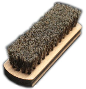 靴磨きブラシ天然馬毛100%レザー用革靴用ハンディーホースシューケアホコリ落とし汚れ落としクリーム伸ばし馬毛new野球グローブ手入れ