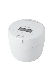 パナソニック炊飯器5合圧力IH新生活一人暮らしコンパクトサイズふた食洗機対応ホワイトSR-R10B-W