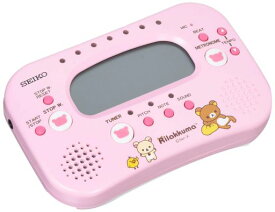 SEIKO セイコー メトロノーム&チューナー&ストップウオッチ リラックマ チェリーピンク STH100RKC