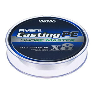 VARIVAS(�o���o�X)PE���C���A�o�j�L���X�e�B���OPE�}�b�N�X�p���[X8�V���A�}�X�^�[200m0.6��14.5lb8�{�z���C�g