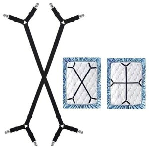 TUDOUZZZ�z�c�N���b�v����h�~�z�c�J�o�[���[��2�̃R���b�g280cm�܂ŐL�ׂ邸�ꗎ���h�~�V�[�c�z�c����~�ߌŒ�2�{���Y���N���b�v�\�t�@�[�V�[�c�Y���A�C������J�o�[��