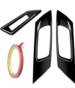 アルファード 30系 ヴェルファイア 30系 スイッチカバー インナーハンドルカバー セット 予備の両面テープ付 内装パネル ALPHARD VELLFIRE (ピアノブラック)