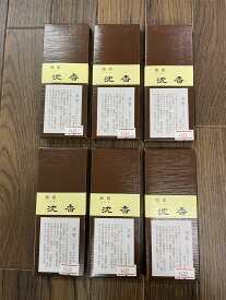 【6個セット】風韻 沈香 10本入り 13.5cm 燃焼時間30分 高級線香 仏具 n-92