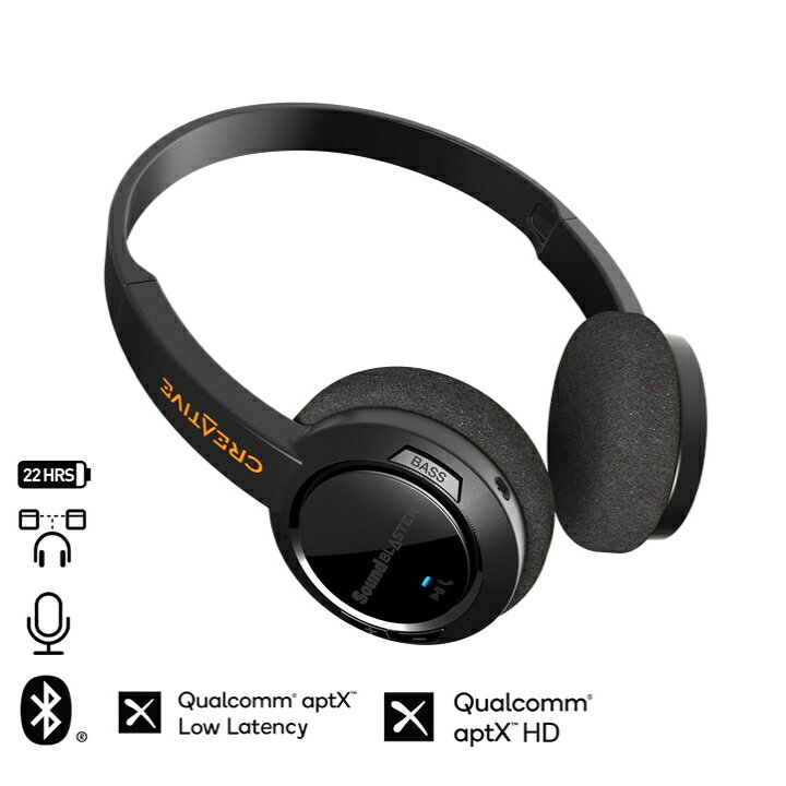 楽天市場 Creative Sound Blaster Jam V2 ノイズキャンセル対応デュアルマイクやスタミナバッテリー搭載 軽量 快適な付け心地で音声通話に最適なbtヘッドセットhs Sbjmv2 クリエイティブストア 楽天市場店