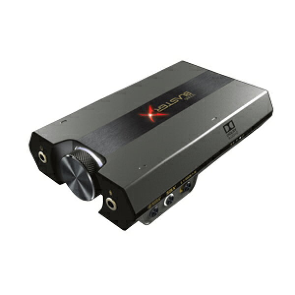 【期間特価】【公式ストア】【直販】クリエイティブメディア Sound BlasterX G6 (USB-C)130dB高音質DACや左右独立 高音質ヘッドホンアンプ　PC/PS4/Switch ゲーミング対応