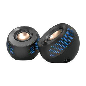 yXgAzýzNGCeBufBA Creative Pebble X RGB CeBO ʔA_v^gp 60W s[No̓pt TEh 3WAYڑ 2.0ch PCXs[J[ SP-PBLX-BK