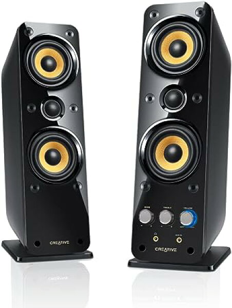 【特別価格】【公式ストア】Creative GigaWorks T40 Series II (GW-T40II-R2) 3ドライバーMTM構成＆BassXPortで音楽にベストなオーディオパフォーマンスを実現するステレオスピーカー