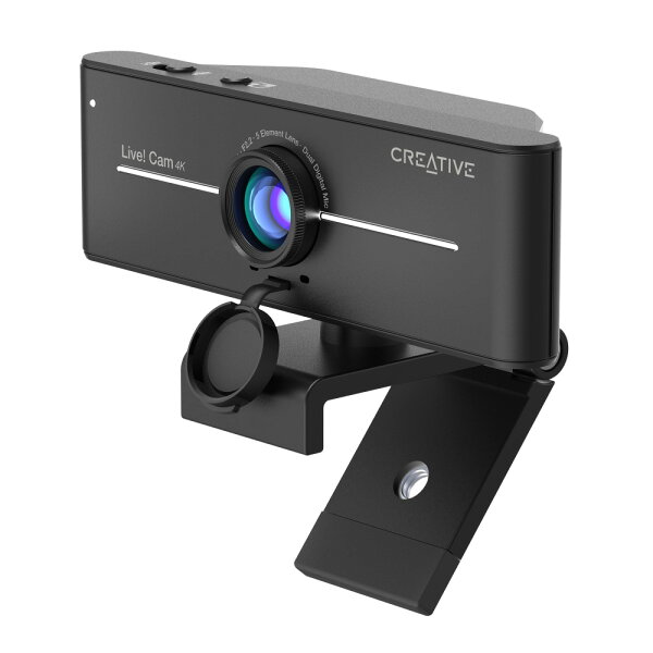 【楽天スーパーSALE】【公式ストア】クリエイティブメディア Creative Live! Cam Sync 4K デュアル マイクとバックライト補正を備えた4K UHD ウェブカメラ  LC-SYNC4K