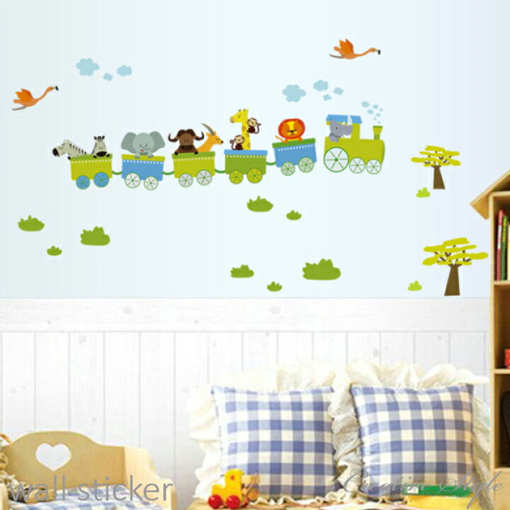 楽天市場 ウォールステッカー 子供部屋 動物電車 誕生日 壁飾り 動物 インテリア 絵 Diy 壁紙 シール 可愛い 木 身長計 北欧 アニマル 窓 キッチン スイッチ 英文 英字 星 海 鳥 魚 フレーム 花 猫 アルファベット 文字 植物 グリーン