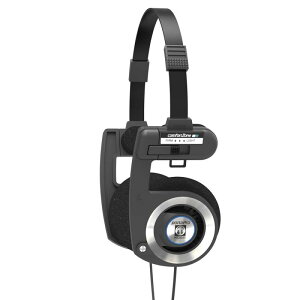 Koss PortaPro On Ear Headphones with �P�[�X (Black) �y���s�A���i�z