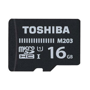 ���� microSDHC 16GB 100MB/s THN-M203K0160 UHS-I Toshiba �C�O���p�b�P�[�W�i