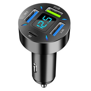 TRkin�V�K�[�\�P�b�gUSB-C USB 50 W���~�j�݌v�ԍڏ[�d��USB 4�|�[�g�y�t�����^����/�ϋv��/�y�ʉ��z-i-Phone 15/14/13 Android/-i-Pad�Ȃ�12 V/24 V���f���ɓK�p
