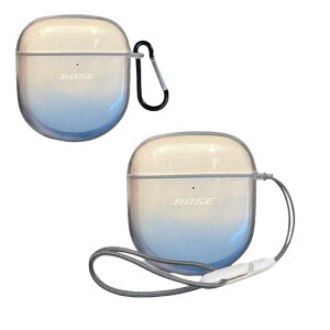For Bose QuietComfort Ultra II �P�[�X YILLIONS �_�炩��TPU�f�ސ��̃X�|�[�c�N�[���ȃf�U�C�� �Ռ��z�� �h�� �h�o �y�� �����h�~�p�̃t�b�N�𓋍ڂ��� �X�����\�t�g �P�[�X�J�o�[ Bose QuietComfor