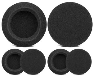 SOULWIT 6 Pcs �C���[�p�b�h �C���[�N�b�V���� for Logicool H340 �w�b�h�Z�b�g �p ���� �p�b�h �w�b�h�p�b�h �_�炩���ϋv���̂��� �����x�t�H�[�� �X�|���W �C���[�J�b�v ������