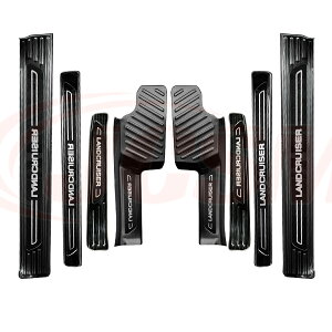 �y�V�i�����z LC250 �T�C�h�h�A�O��4pcs �X�J�b�t�v���[�g �h�A�X�e�b�v�K�[�h ���Q�b�W�G���g���[�K�[�h �ԗp�v���e�N�^�[ �O�������K�[�j�b�V�� �J�X�^�� �J�[�p�[�c ����h�~ �L�Y�h�~ ��