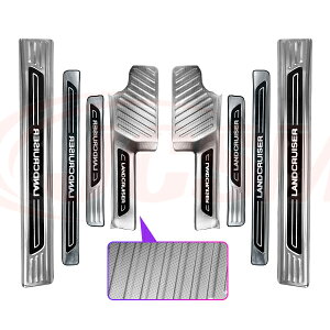 �y�V�i�����z LC250 �T�C�h�h�A����4pcs �X�J�b�t�v���[�g �h�A�X�e�b�v�K�[�h ���Q�b�W�G���g���[�K�[�h �ԗp�v���e�N�^�[ �O�������K�[�j�b�V�� �J�X�^�� �J�[�p�[�c ����h�~ �L�Y�h�~ ��