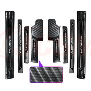 �y�V�i�����z LC250 �T�C�h�h�A�O��4pcs �X�J�b�t�v���[�g �h�A�X�e�b�v�K�[�h ���Q�b�W�G���g���[�K�[�h �ԗp�v���e�N�^�[ �O�������K�[�j�b�V�� �J�X�^�� �J�[�p�[�c ����h�~ �L�Y�h�~ ��