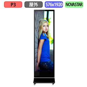 fW^TCl[W LEDrW fW^Ŕ ^ @LED Oݒup tJ[ P3 W576xH1920mm W192xH640hbg