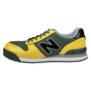 ニューバランス プロスニーカー Portland イエロー PL-582MF ドンケル