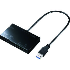 �I�����W�u�b�N �g���X�R���R SANWA�@USB3�D0�J�[�h���[�_�[ ADR3ML35BK 3412