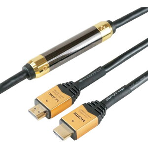 �I�����W�u�b�N �g���X�R���R HORIC�@�C�R���C�U�[�t���@HDMI�P�[�u���@20m�@�S�[���h�@HDM200�|593GD HDM200593GD 6907