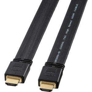 �I�����W�u�b�N �g���X�R���R SANWA�@HDMI�P�[�u���@�t���b�g�^�C�v KMHD20100FK 3412