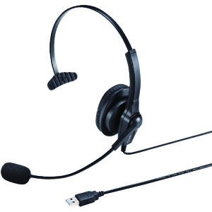 �I�����W�u�b�N �g���X�R���R SANWA�@USB�w�b�h�Z�b�g MMHSU03BK 3412