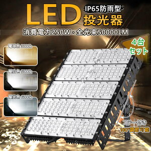 4Zbg LED 250W 50000LM Ɩ LEDCg LEDƓ O IP65 y1Nۏ؁zho h px dF F F Op Lp120x LEDRZg OŔƖ Ɩp LvƖ