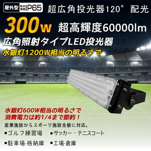 LED 300W LEDV LED IP65ho LED Ɠ qɂԌɂ hƑ΍ 120°Lp X|bgCg h hƃCg LED [NCg 5mڑR[h LED h ȃGl h pr O 