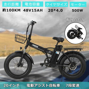 �y�V�o��z�ŐV���f�� �Ƌ��s�v �������s�\ FLYFISH �A�V�X�g���]�� 500W���[�^�[���� 20�C���` FAT�o�C�N�^ 48V15Ah��e�ʃ��`�E���o�b�e���[ e-bike 500W���[�^�[���� �V�}�m7�i�ϑ� �O���� 20inch 
