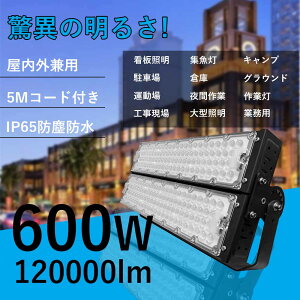 LED  LED O600W 6000W 120000lm IP65 h ho Lp120x ACR[ht LED ŐV ^ [NCg LEDƓ nCp[ ɔ^  O ŔƖ ԏ H ԍ