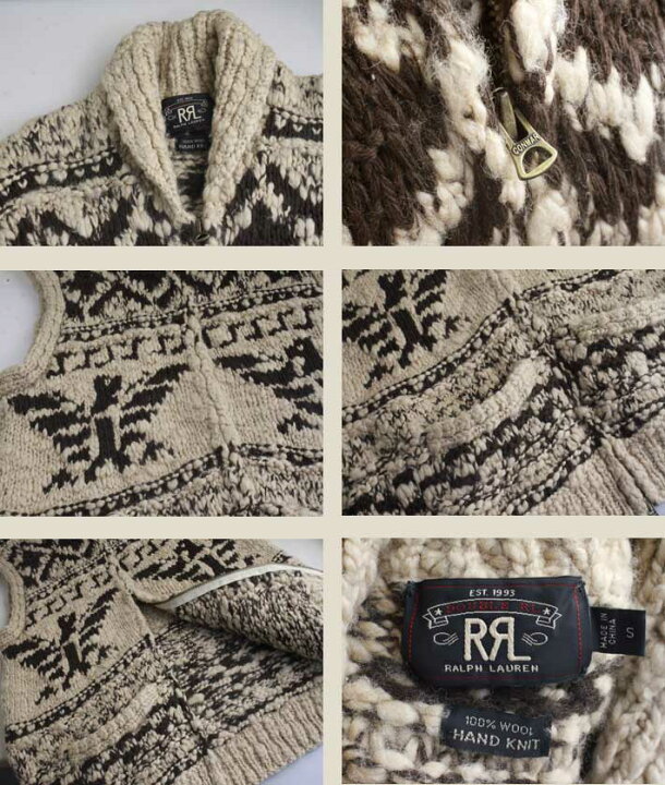 楽天市場】RRL カウチン ベスト【中古】【メンズ】【レディース】高級 