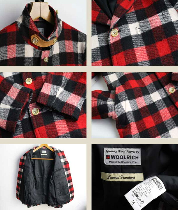 楽天市場】美品 ウールリッチ×ジャーナルスタンダード ブロック 